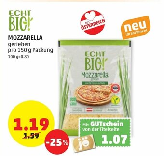 PENNY Mozzarella Angebot
