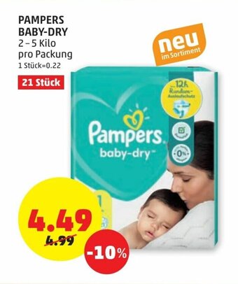 PENNY Pampers Baby-Dry Angebot