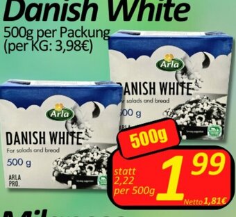 Danish White 500g per Packung