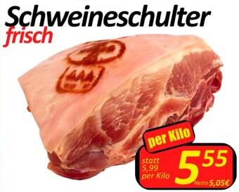 Wurstico Schweineschulter frisch per Kilo Angebot