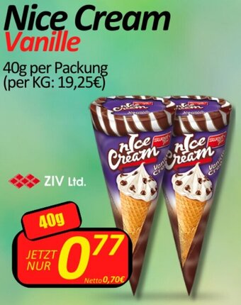 Nice Cream Vanille 40g per Packung