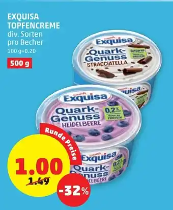 PENNY Exquisa Topfencreme Angebot