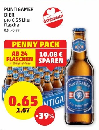 PENNY Puntigamer Bier Angebot