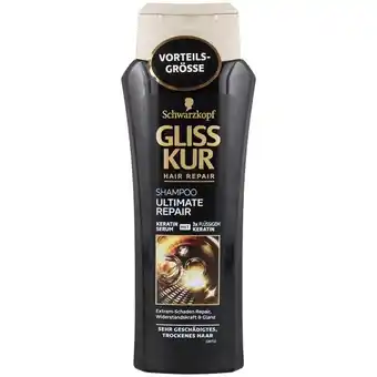 Action Gliss Kur Hair Repair Shampoo Ultimate Repair Angebot