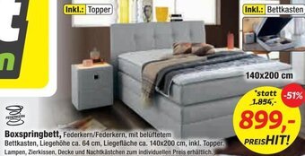 Möbel Ludwig Boxspringbett, Angebot