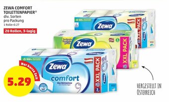 PENNY Zewa Comfort Toilettenpapier Angebot