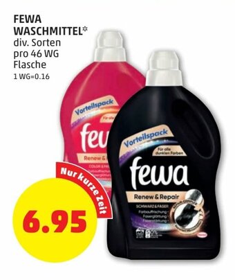 PENNY Fewa Waschmittel Angebot