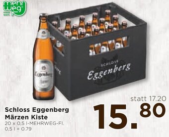 Unimarkt Schloss Eggenberg Märzen Kiste 20 x 0,5 L Angebot