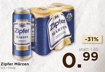 Unimarkt Zipfer Märzen 0,5 I-Dose Angebot