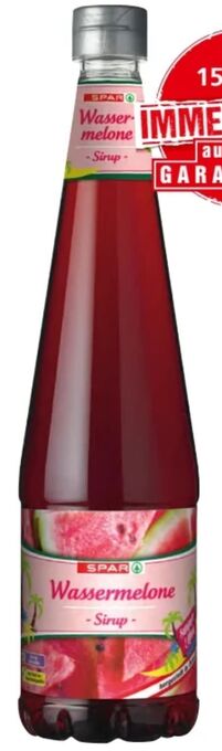 Spar Sirup Angebot