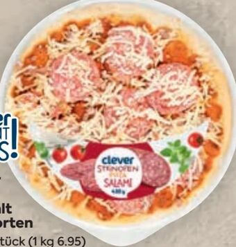 Billa Steinofen pizza salami Angebot
