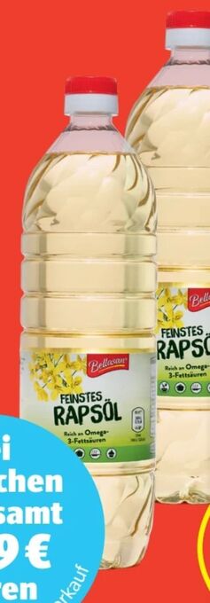 Hofer Rapsöl Angebot