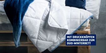 Hofer 4 jahreszeiten steppbett Angebot