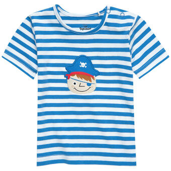 Ernsting's family Baby t-shirt mit piraten-applikation Angebot