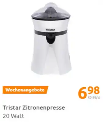 Action Tristar Zitronenpresse 20 Watt Angebot