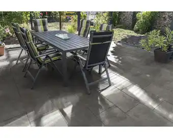 Hornbach Beton terrassenplatte istone style basaltgrau 60x40x4cm Angebot