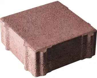 Hornbach Beton pflasterstein maschinenverlegbar ökolith rot 20x20x8 cm Angebot