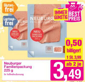 Sutterlüty Neuburger Familienpackung 225g Angebot