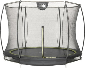 Hornbach Bodentrampolin exit silhouette ground ø 244 cm mit sicherheitsnetz schwarz Angebot