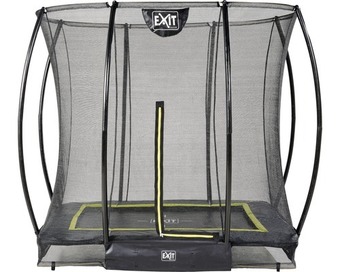 Hornbach Exit silhouette bodentrampolin 214 x 153 cm schwarz Angebot