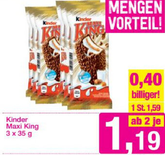 Sutterlüty KInder Maxi King 3x35g Angebot