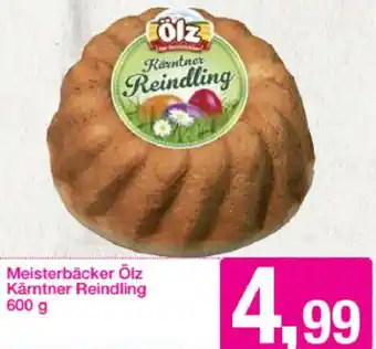 Sutterlüty Meisterbäcker Ölz Kärntner Reindling 600g Angebot