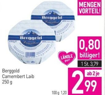 Sutterlüty Berggold Camembert Laib 250 g Angebot