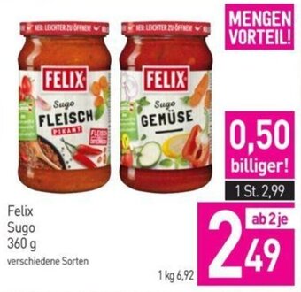 Sutterlüty Felix Sugo 360 g Angebot