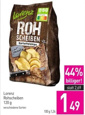 Sutterlüty Lorenz Rohscheiben 120 g Angebot