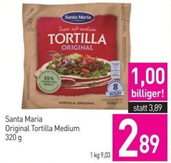 Sutterlüty Santa Maria Original Tortilla Medium 320 g Angebot