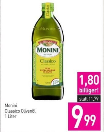 Sutterlüty Monini Classico Olivenöl 1 Liter Angebot
