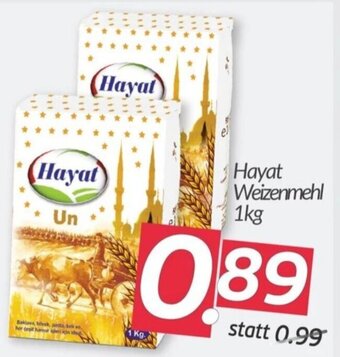 ETSAN Hayat Weizenmehl 1kg Angebot