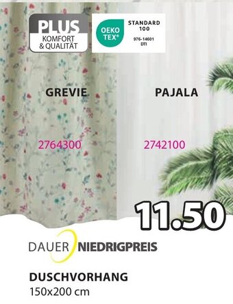 JYSK DUSCHVORHANG 150x200 cm Angebot