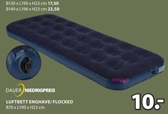 JYSK LUFTBETT ENGHAVE/FLOCKED B70 x L190 x H23 cm Angebot