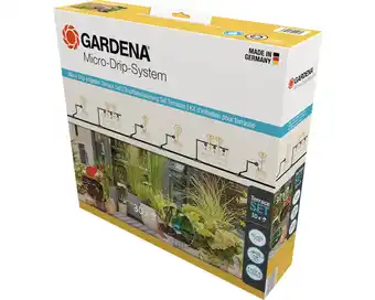 Hornbach Bewässerungsset gardena micro-drip start set terrasse (für bis zu 30 topfpflanzen) Angebot