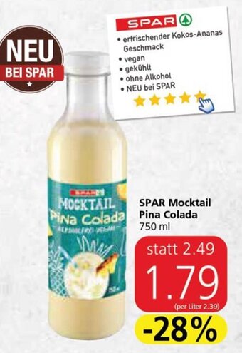 Spar SPAR Mocktail Pina Colada Pina Colada 750 ml Angebot