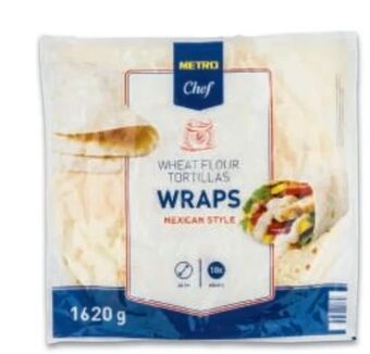 Metro Tortilla wraps Angebot