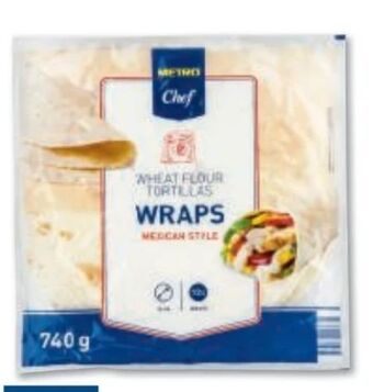Metro Tortilla wraps Angebot