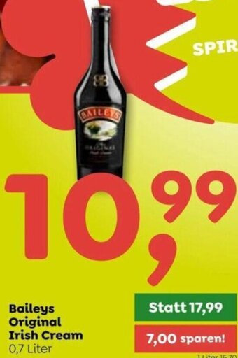 ADEG Baileys Original Irish Cream 0,7 Liter Angebot