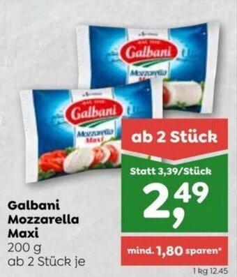 ADEG Galbani Mozzarella Maxi 200 g Angebot
