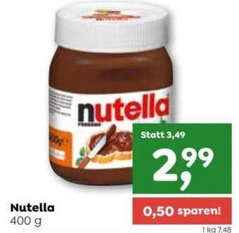 ADEG Nutella 400 g Angebot