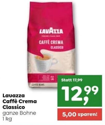 ADEG Lavazza Caffè Crema Classico ganze Bohne 1 kg Angebot