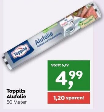 ADEG Toppits Alufolie 50 Meter Angebot