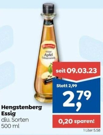 ADEG Hengstenberg Essig diu. Sorten 500 ml Angebot
