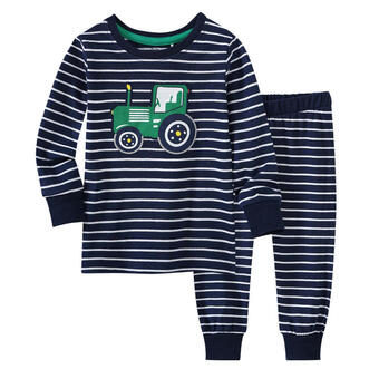 Ernsting's family Baby schlafanzug mit trecker-applikation Angebot