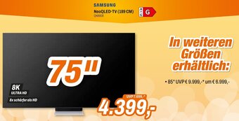 ETech SAMSUNG NeoQLED-TV (189 CM) Angebot
