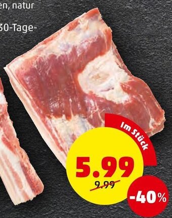 PENNY BAUCHFLEISCH pro Kilo Angebot