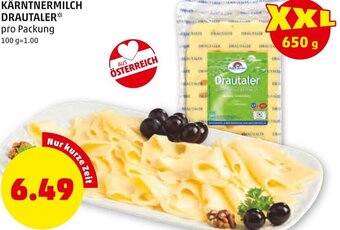 PENNY KÄRNTNERMILCH DRAUTALER* pro Packung Angebot