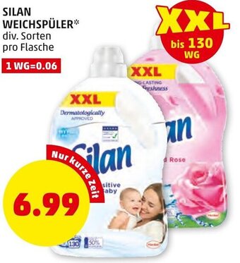PENNY SILAN WEICHSPÜLER* pro Flasche Angebot