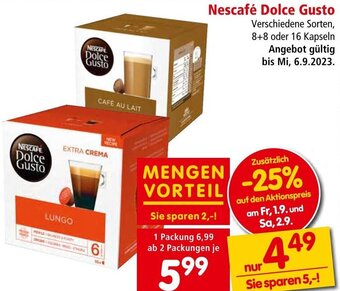 Interspar Nescafé Dolce Gusto Angebot